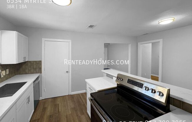 3 beds, 1 bath, 1,210 sqft, $1,350, Unit 6534 Myrtle St  Unit A