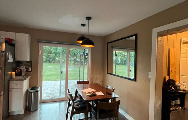 Modern Design 3 bedroom 2 bath home in traditional Orlando neighborhood. HUGE backyard with water views.