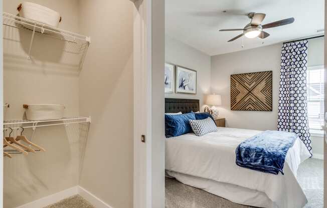 Master Bedroom with Closet Space at 24 at Bloomfield, Bloomfield Hills
