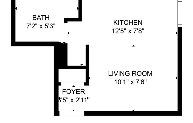 Studio, 1 bath, 400 sqft, $1,649, Unit 1