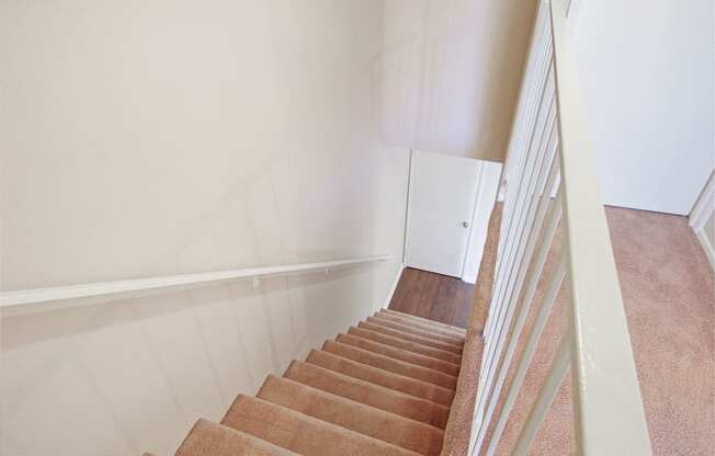 Living Room Staircase at Superior Place, California, 91325