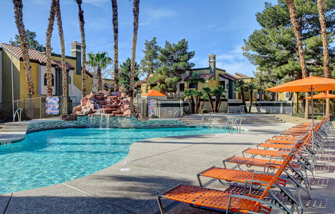 Swimming Pool at Desert Vistas Apartments, Las Vegas, Nevada, 89142