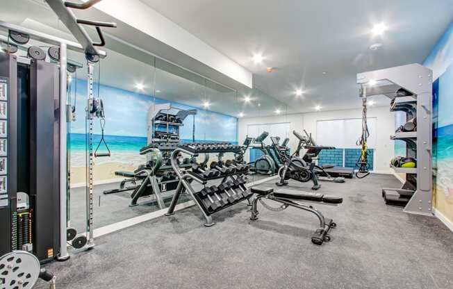 Gym - Luxury Apartments for rent in North Hollywood