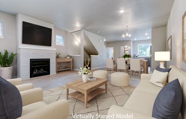 $1000 Off 2nd Full Months rent oac! Beautiful Newer Construction Home! 3 En suite Bedrooms! End Unit!
