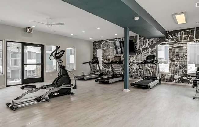 Modern Fitness Center at Aspen Landing, Missouri, 64137