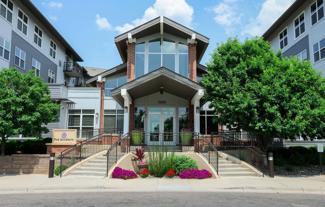 an image of the front of a building