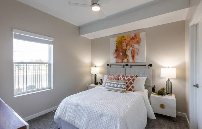 Bedroom at Parq Crossing Apartments