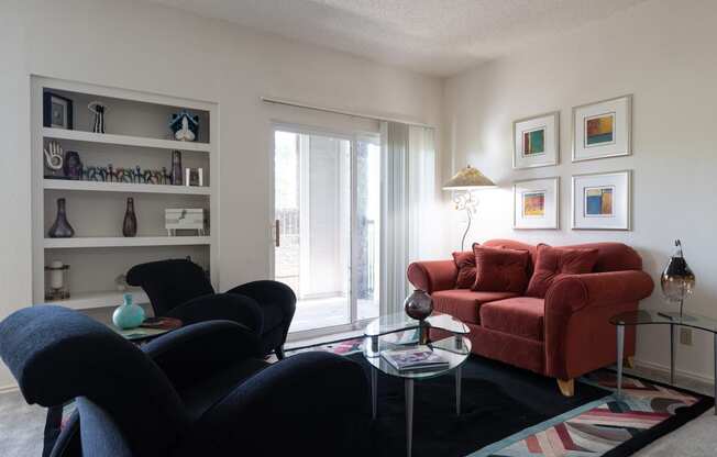 Hawthorne One Bed Living Room