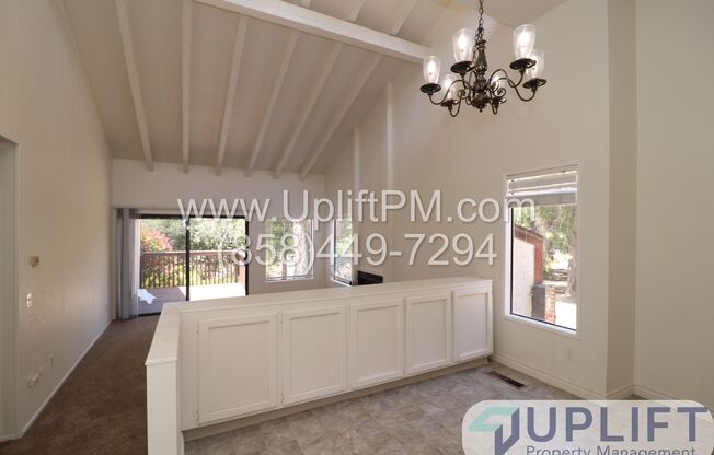 REMODELED 2 Bed 2 Bath Condo available in the Davis Cup Tennis Villas of Ramona