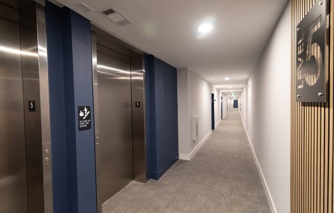 Large Hallway at Novi Flats, Concord