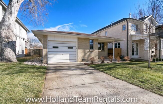 Bungalow Home with Large Garage in Wash Park!