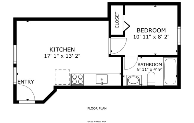 1 bed, 1 bath, 440 sqft, $1,295, Unit #50