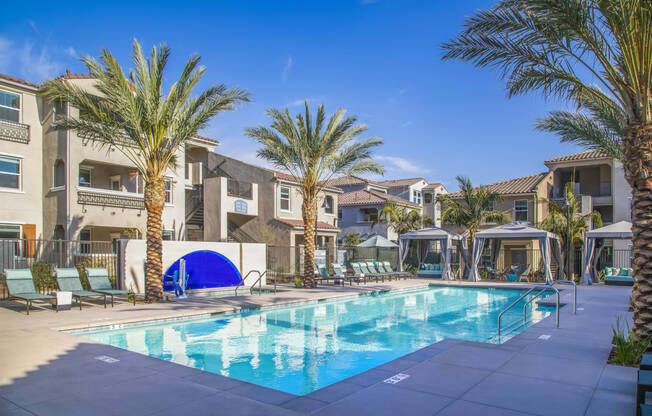 pool view  at Sorano Apartments, Moreno Valley, CA