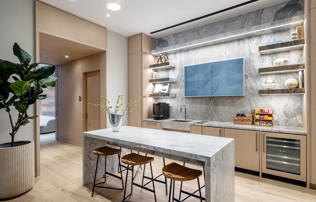 Elevate your lifestyle at Anagram Turtle Bay with this sleek, modern kitchen. Featuring elegant finishes and ample space, it's perfect for culinary creations and gatherings. Don't miss out on this stylish living experience—schedule a tour today!