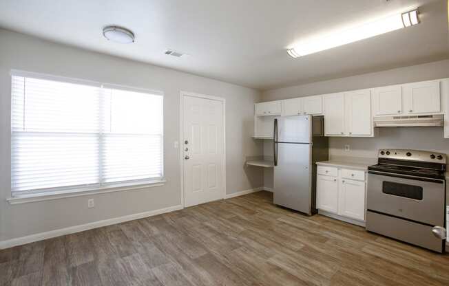 Kitchen at The Bluffs at Tierra Contenta Apartments in Santa Fe New Mexico