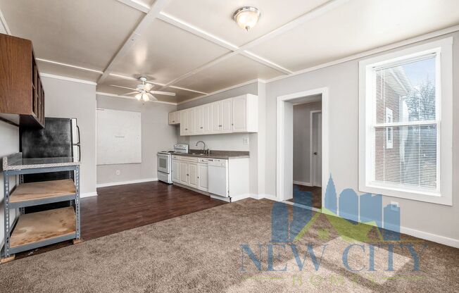 2 beds, 1.5 baths, $1,299