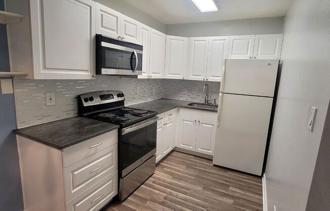 RENOVATED 1/1 w/ Deck, Washer/Dryer, & Granite Counters in Walkable Midtown Area! Available Now for $875/month!