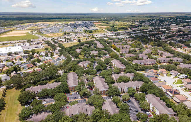 Aerial View of Carrington