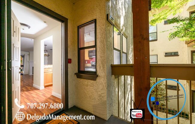 Walnut Creek two bedroom, two bath condo within minutes of Broadway Plaza available now!