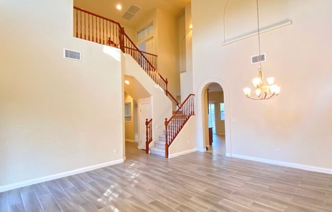 Available on July 31, 2025 For Viewing. Summerlin Beauty! Gated. Master suite with separate seating area. Spacious and open.
