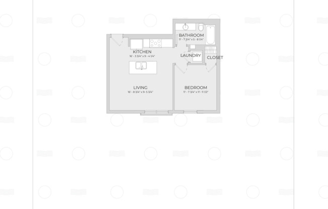 1 bed, 1 bath, 586 sqft, $1,599, Unit 810 #209