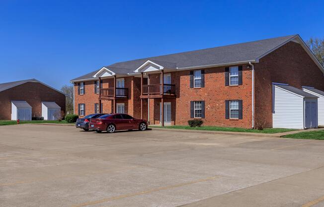 Ample parking at Hudson at 621 in Clarksville, TN