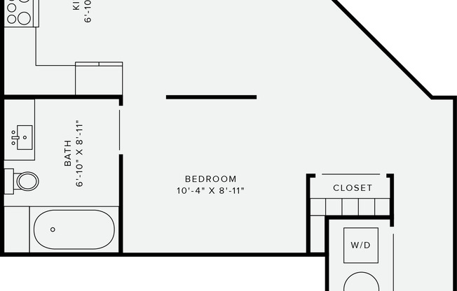 Studio, 1 bath, 548 sqft, $1,439