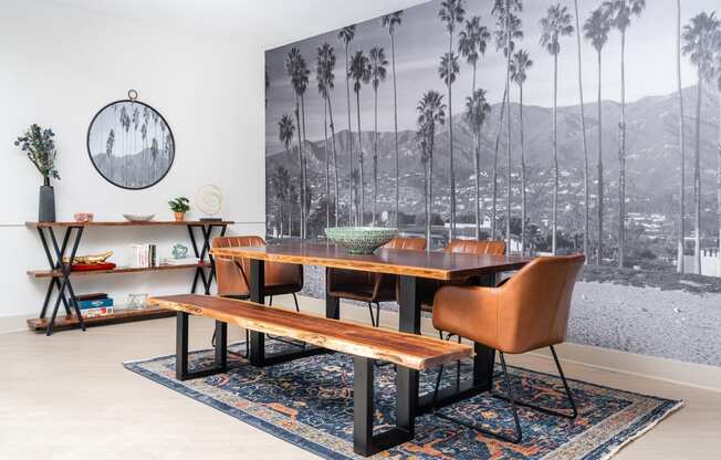 Table in the clubroom