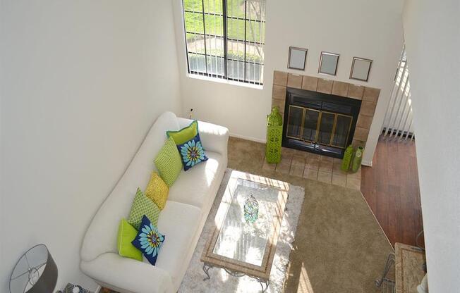 Aerial View Of Living Area at Heron Pointe Apartments & Townhomes, California, 93711
