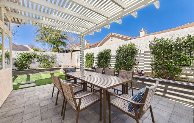 Elegant Fully Furnished 3-Bedroom 2-Bath Retreat in Summerlin