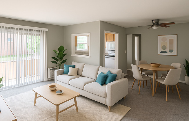 2 beds, 2 baths, 785 sqft, $1,500, Unit 2429-06