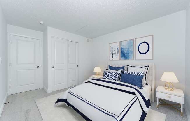 Bedroom With Closets at Honey Creek, Greenwood, Indiana