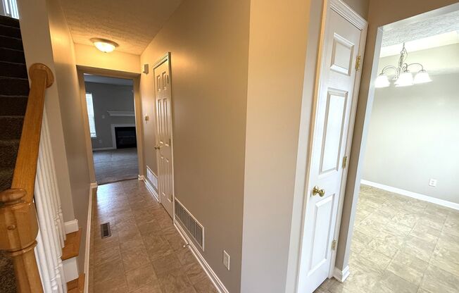 LARGE 2 Bedroom 2 1/2 Bath Townhome with Full Finished Basement and 1 Car Garage Located in Valley Station