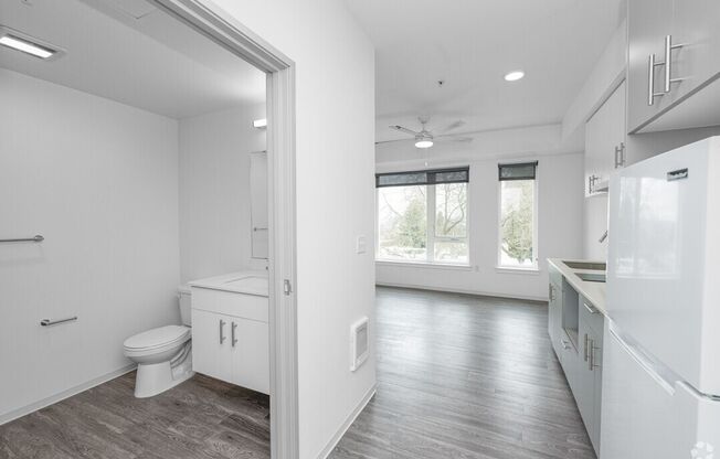 Studio, 1 bath, 293 sqft, $1,050, Unit 413