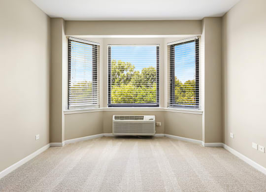 Large Apartment Windows At Iroquois Club Apartments In Naperville, IL