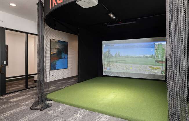 Element 25 virtual golf simulator