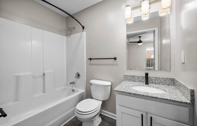 addison point interior home bathroom with a sink toilet and a bath tub