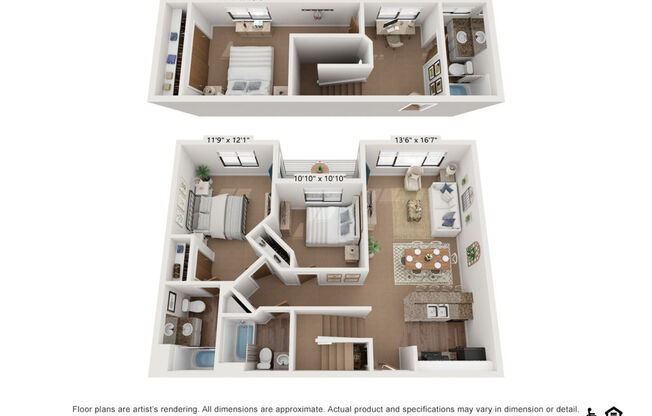 3 beds, 3 baths, 1,300 sqft, $3,866