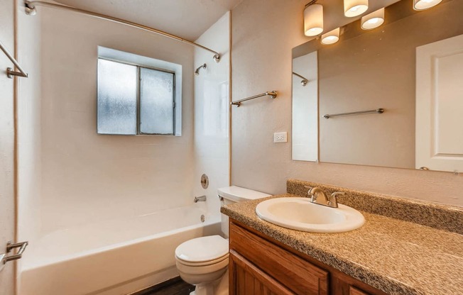 Bathroom at Scandia Apartments