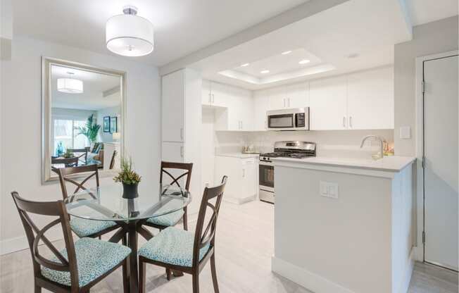 Kitchen and dining room at Laguna Gardens, Laguna Niguel, CA, 92677