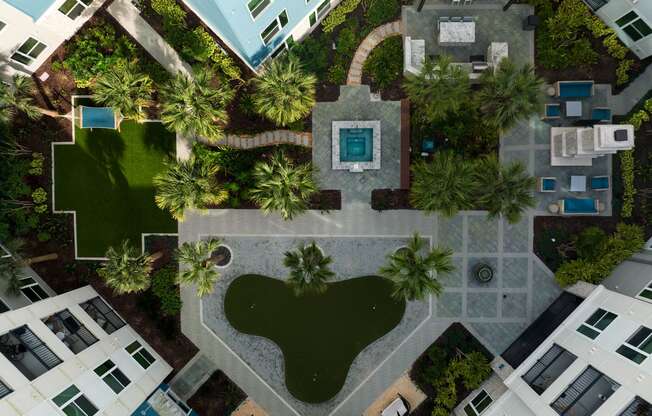 aerial at Allure on Parkway, Lake Mary, FL, 32746