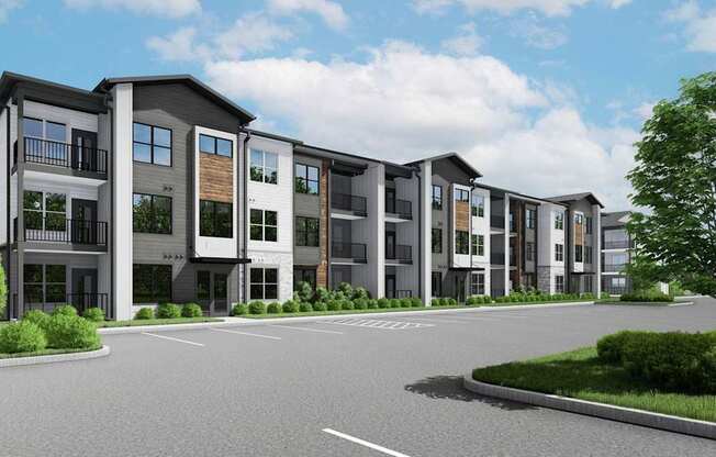 Building Exterior at The Liliana Apartment Homes, Pooler
