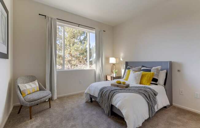 Bright Guest Bedroom at Echo Ridge