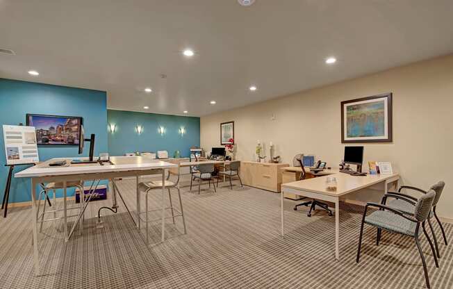The Leasing Office at The Vue at Pinnacle Peak Apartment Homes Apartments in Fitchburg, WI