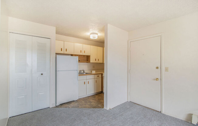 Cozy Studio Kitchen at Wingate Apartments, Michigan, 49512