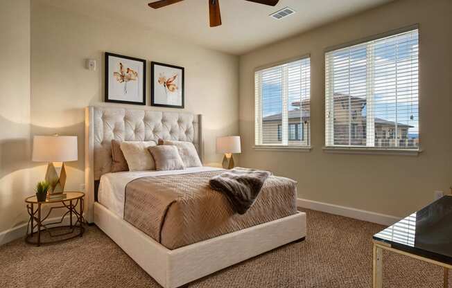 La Bella Vita Bedroom Full View Apartments in Colorado Springs, CO