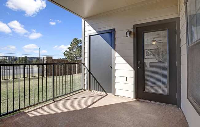 the avenues salt lake custom homes interior door and balcony