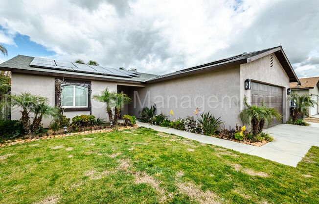 4 Bedroom/2 Bath Home with Paid Solar - $2295 Per Month!