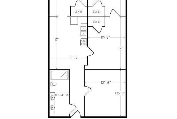 2 beds, 1 bath, 1,115 sqft, $1,485, Unit # 2