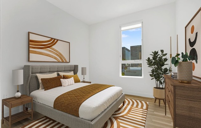 Maya Apartments unit 604 bedroom